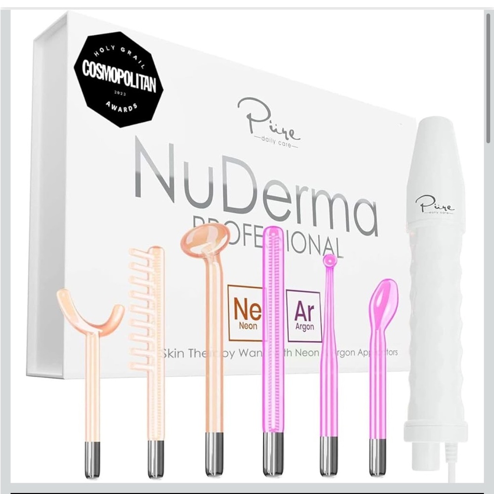 NuDerma Professional Skin Therapy Wand Set